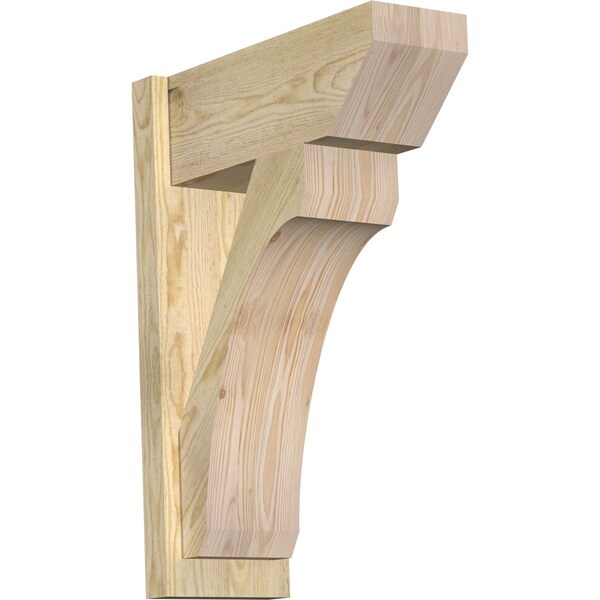 Ekena Millwork Legacy Slat Rough Sawn Outlooker, Douglas Fir, 8"W x 20"D x 28"H OUT08X20X28LEC06RDF - main